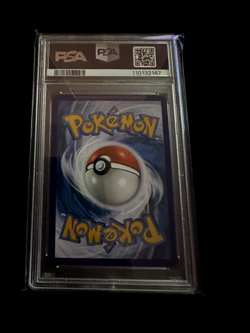 2023 POKEMON SV 151 #204/165 GIOVANNI'S CHARISMA SPECIAL ILLUSTRATION RARE PSA 8 - Image 2