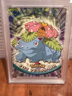 1999 Topps Pokemon T.V. Venusaur #3 PSA MINT 9 - Image 2