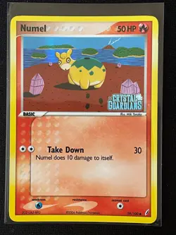 Numel 59/100 | 2003 Pokemon EX Sandstorm Holo Stamp | NM Near Mint - Image 1