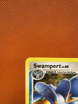 2009 Pokemon Platinum Supreme Victors Swampert 12/147 Rare Holo MP 2318 - Image 2