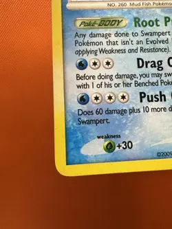 2009 Pokemon Platinum Supreme Victors Swampert 12/147 Rare Holo MP 2318 - Image 4