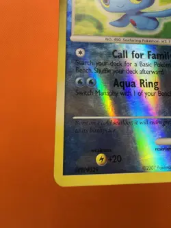 Manaphy Holo Rare Reverse Holo Diamond and Pearl 9/130 MP Pokemon 2331 - Image 4