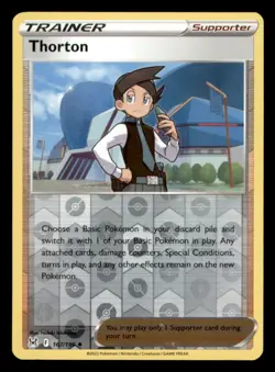 Thorton Uncommon SWSH11: Lost Origin 167/196 LP Pokemon - Image 1