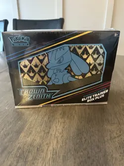 Pokemon Center Exclusive Crown Zenith ETB Elite Trainer Box Plus New Sealed - Image 1