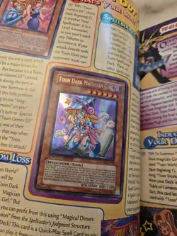 Yugioh Toon Dark Magician Girl JUMP-EN010 Inside Shonen Jump Dec 2006 Vol 4 #12 - Image 1