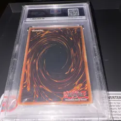 Konami Blue-Eyes Ultimate Dragon Ultra Rare Holo Yu-Gi-Oh! JMP-EN005 PSA 8 - Image 2