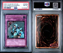 Yugioh Hallowed Life Barrier SOD-EN060 Soul of the ultimate -1st Edition PSA 8 - Image 2