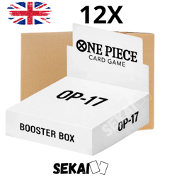 ONE PIECE OP17 SEALED CASE 12 BOOSTER BOX ENGLISH - PREORDER 28/08 ENG OP 17 - Image 1