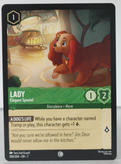 Lady - Elegant Spaniel - Archazia's Island - Lorcana - #100 - singles - Image 1