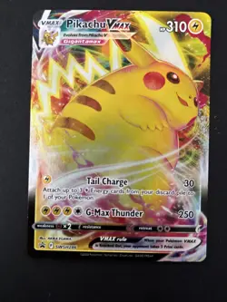 Pikachu VMAX SWSH286 Black Star Promo Card - Image 3