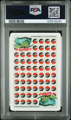 Pokemon Stadium Green Kangaskhan Ace of Clubs Playing Card 1998 PSA 10 GEM - Image 2