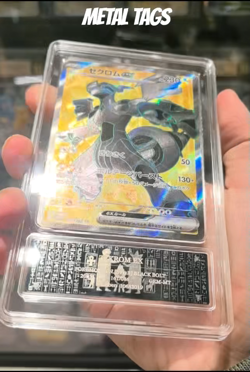 2025 pokemon cards JPN. Metal Tags Zekrom EX 161/086 SR PCG 10 (SAME AS PSA 10) - Image 2