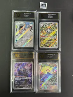 4Pcs 082/078,112/106,107/101,071/066.scombo set Pokemon Card Japanese NMPyxis 10 - Image 1
