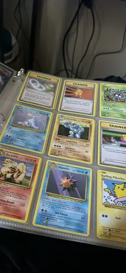 Pokemon TCG Binder Collection Mixed Card Lot Charmander Pikachu Electabuzz - Image 2