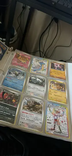 Pokemon TCG Binder Collection Mixed Card Lot Charmander Pikachu Electabuzz - Image 3