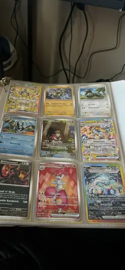 Pokemon TCG Binder Collection Mixed Card Lot Charmander Pikachu Electabuzz - Image 4
