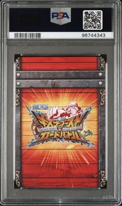 Komei Japanese One Piece Kizuna Boost Card Battle Card PSA 10 B3-21 GR Holo - Image 2