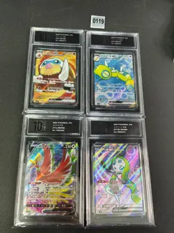 4Pcs 116/100,120/100,080/068,162/068.scombo set Pokemon Card Japanese NMPyxis 10 - Image 1