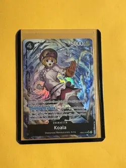 One Piece CCG Koala Rare Alt Art AA Card EB03-042 Heroines Edition English mint - Image 1