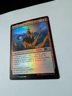 Sanctum of Shattered Heights -Foil Light Play MTG Magic 2021 Core Set - Image 1