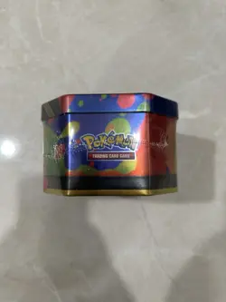 Pokemon Mega Charizard X Metal Tin Trading Card Game - Image 4