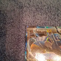 Pokemon Kingdra EX 73/124 XY Holo Rare EX Card Stock Dragon Pokemon TCG - Image 2