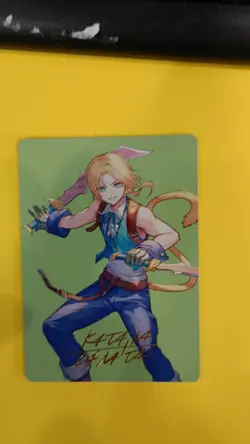 mtg Zidane, Tantalus Thief Gold Stamped Art Series Card 49/53 Final Fantasy MTG - Image 1