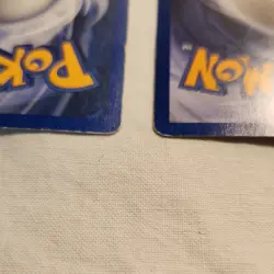 Machamp 8/102 1st Edition Base Shadowless/Non Shadowless 2 Card Lot HP/Damaged - Image 3