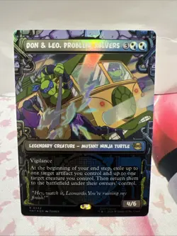 Don & Leo, Problem Solvers (Showcase) Teenage Mutant Ninja Turtles Foil - Image 1