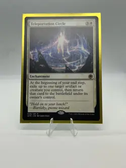MTG - Teleportation Circle - Enchantment - AFR #39 - Rare - NM - Image 1