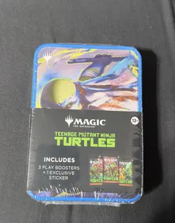 Magic: The Gathering Teenage Mutant Ninja Turtles Leonardo Tin Boosters - Image 1
