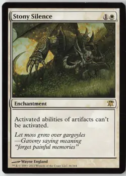 Stony Silence (36) - Normal - Innistrad (ISD) - NM - Image 1