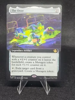 Magic the Gathering - The Ooze Extended Art - #0277 - RARE - TMNT - NM/M - Image 1