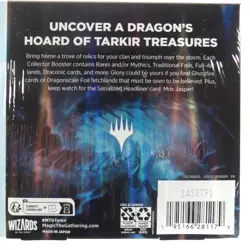 COLLECTOR Booster Box ~ TARKIR DRAGONSTORM sealed MtG Magic 12 pack WotC - Image 3