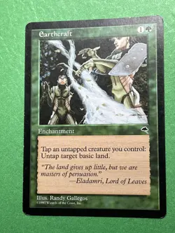 - Earthcraft – Tempest - MTG Magic the Gathering, Moderately Played (MP) - Image 1