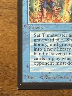 MTG Magic: The Gathering Timetwister Collector's Edtion MP No Reserve ungraded - Image 5
