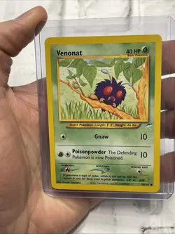 Venonat 90/105 Neo Destiny - Common Pokemon Card - NM/MT Vintage Vtg Pokemon TCG - Image 1