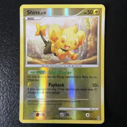 Pokemon Shiny Shinx Reverse Holo SH12 Platinum Arceus - Image 2