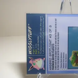 Pokemon #40 Wigglytuff #3/8 1999 Hasbro Toy Wishes Magazine - Image 5