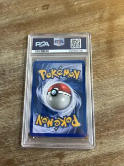 1999 POKEMON FOSSIL #6 HAUNTER-HOLO PSA 7 - Image 2