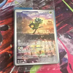 Pokemon TCG Teal Mask Ogerpon 123 Sv: TWM ETB Promo Holo SEALED - Image 1
