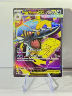 Mega Sharpedo ex 113/094 Holo Pokemon Phantasmal Flames English Near Mint - Image 1