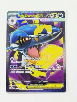 Mega Sharpedo ex 113/094 Holo Pokemon Phantasmal Flames English Near Mint - Image 3