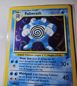 Base Set 2 Holo Poliwrath 15 NM - Pokemon TCG - Image 4
