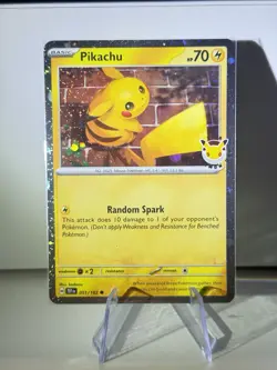 Pikachu 051 /162 Promo 2026 Pokemon Day Stamped English Near Mint #4 - Image 1