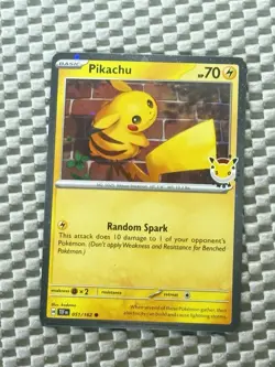 Pikachu 051 /162 Promo 2026 Pokemon Day Stamped English Near Mint #4 - Image 3