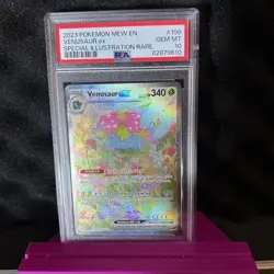 Pokemon 151 Venusaur EX Special Illustration Rare Holo PSA 10 - Image 1