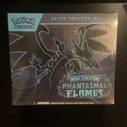 Pokemon Mega Evolution Phantasmal Flames ETB New Sealed - Image 1