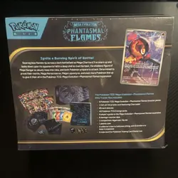Pokemon Mega Evolution Phantasmal Flames ETB New Sealed - Image 2