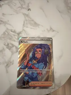 Pokemon TCG Prismatic Evolutions Full Art Raifort 142/131 Near Mint - Image 1